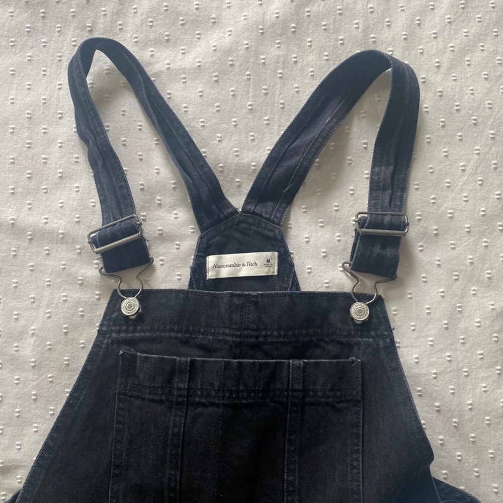 Black Abercrombie & Fitch Overalls